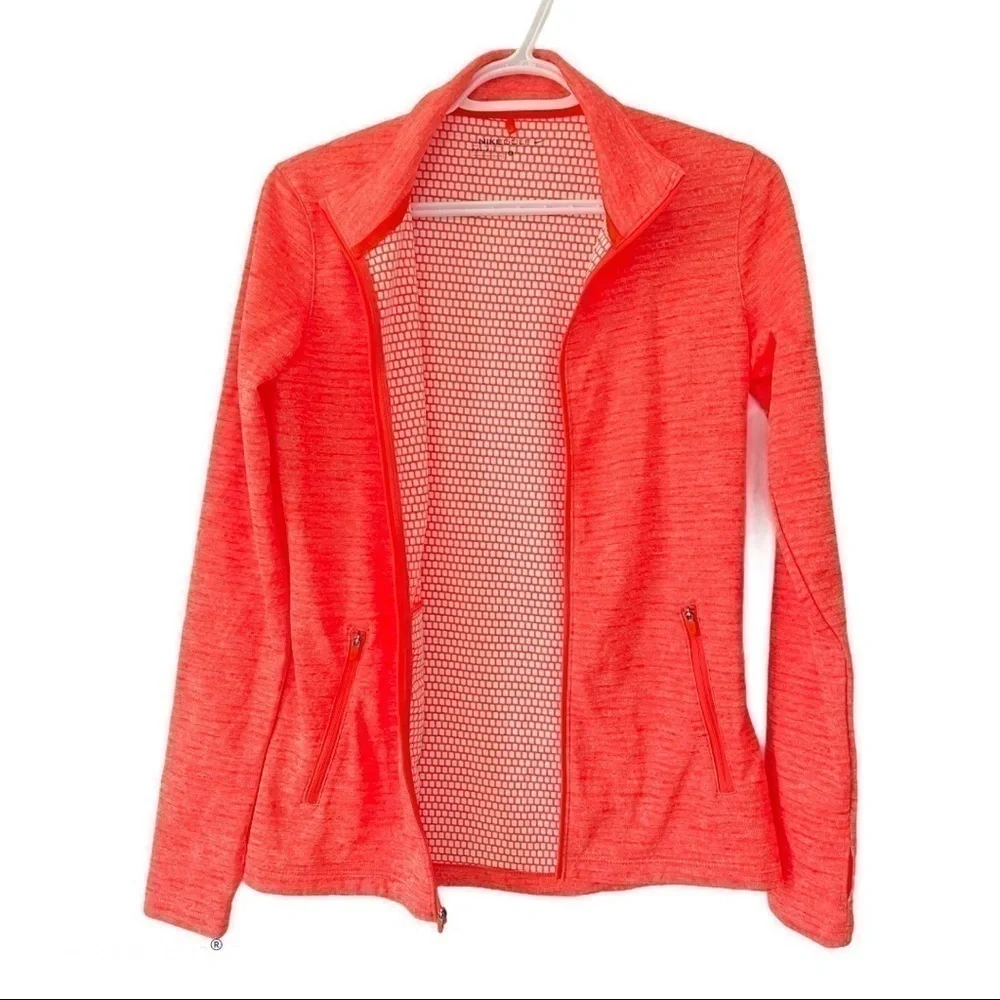 NIKE Golft LUCKY AZALEA FULL ZIP JACKET size S